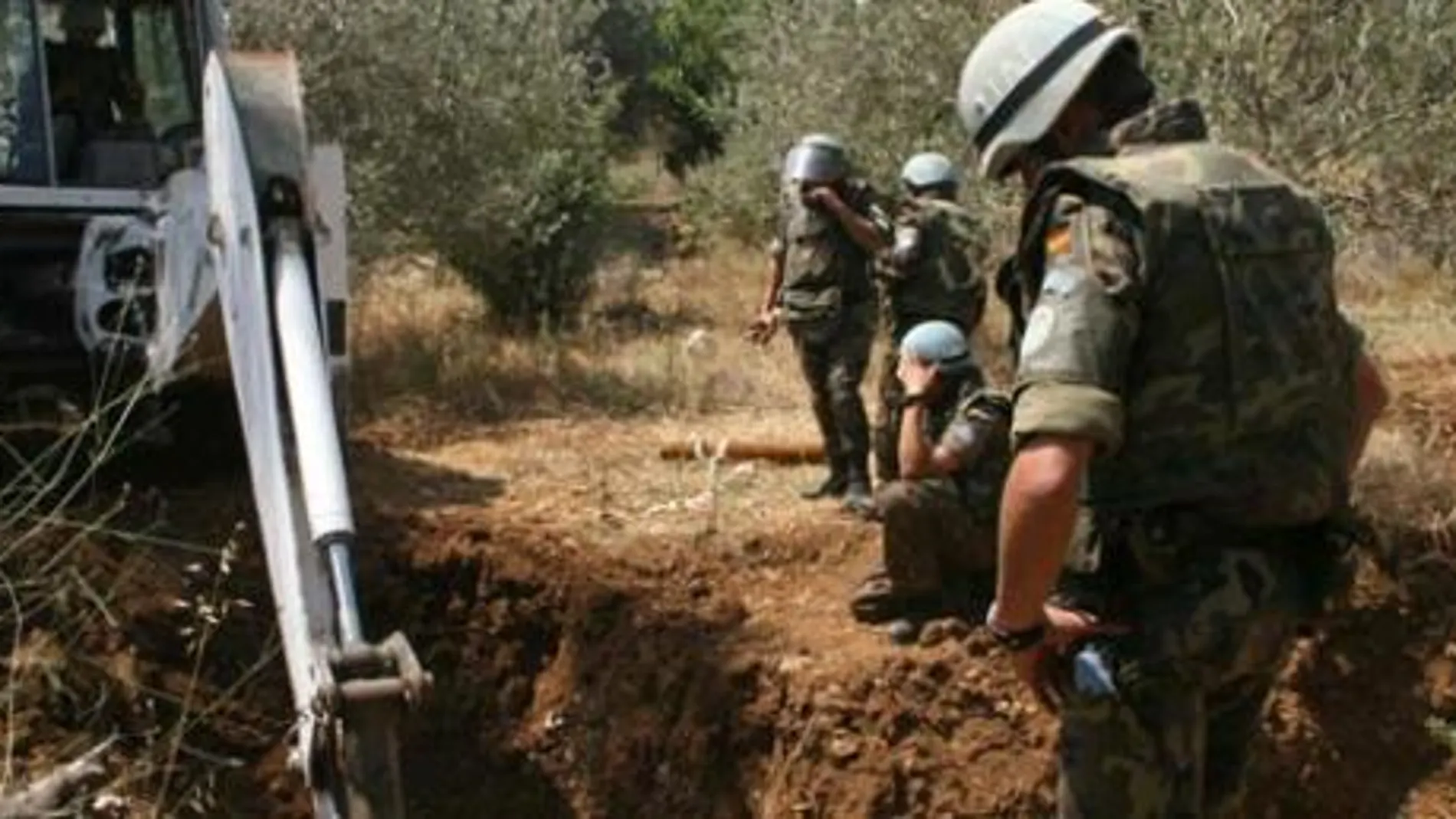 Las tropas españolas ayudan a la detención de espías israelíes en Líbano
