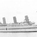 El doble casco del «HMHS Britannic» no impidió su hundimiento