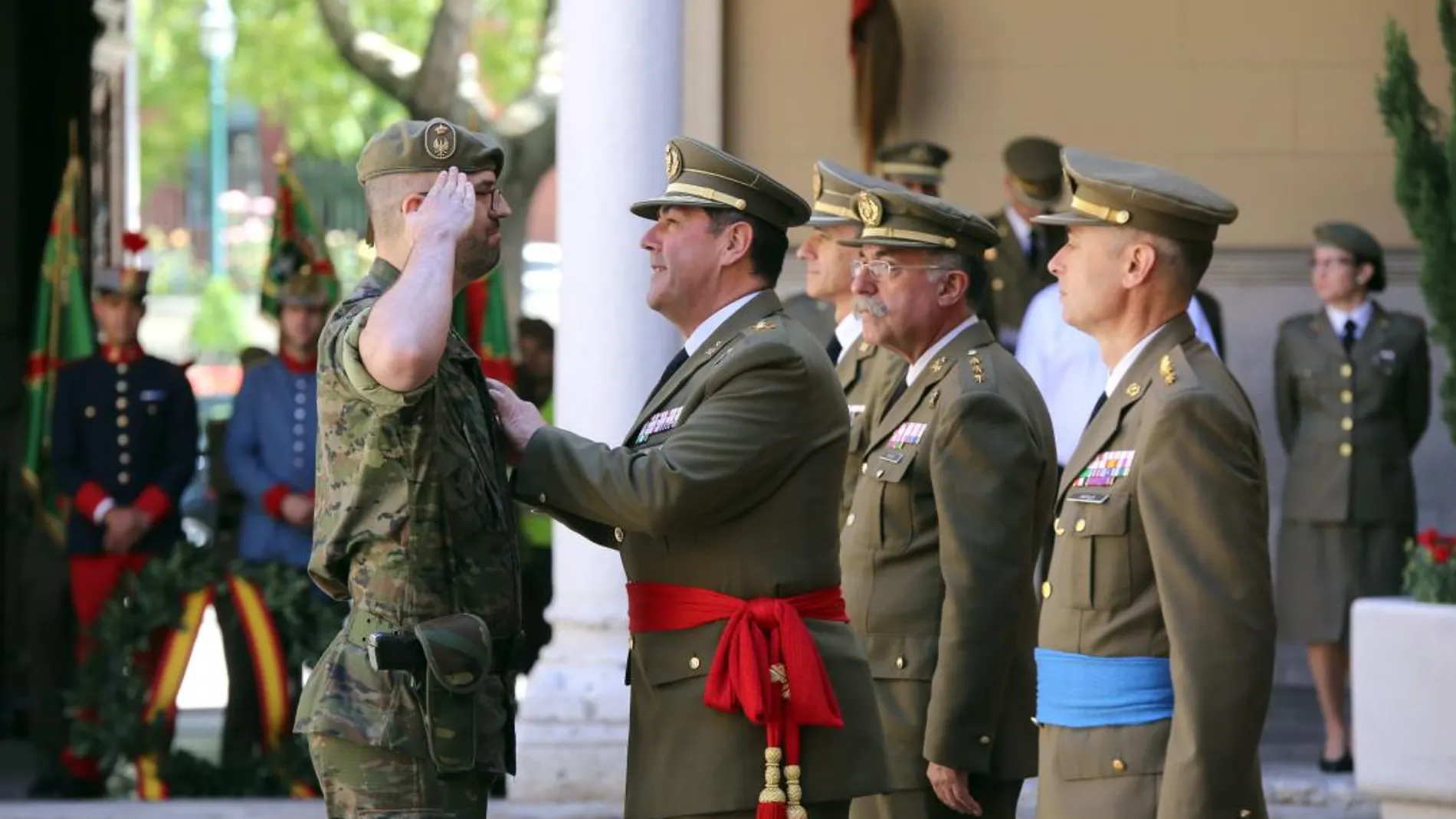 José Rivas presidió el acto que tuvo lugar en el Palacio Real