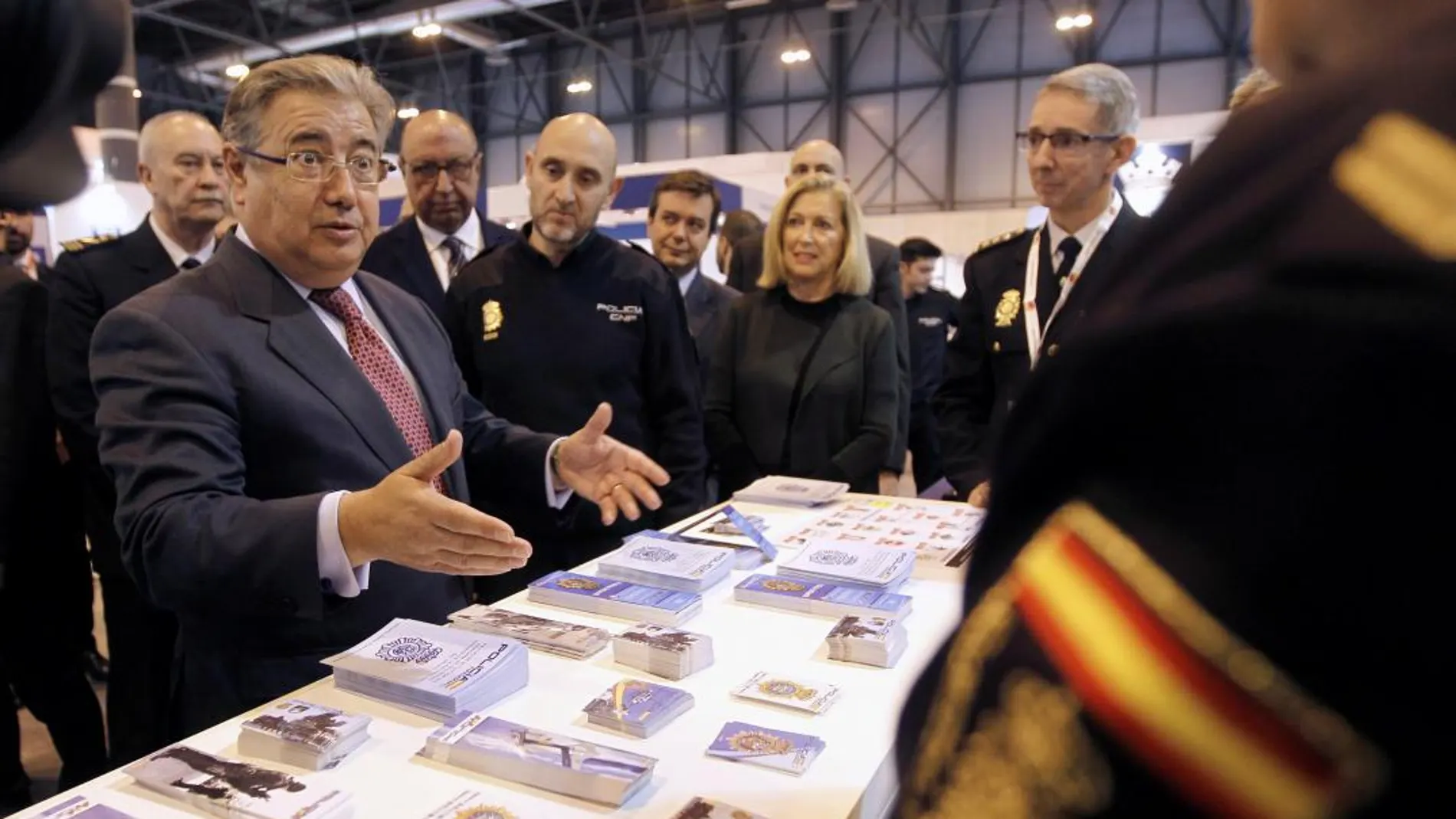 El ministro del Interior, José Ignacio Zoido, inauguró el Salón Internacional de la Seguridad, SICUR, en el que participaron 645 empresas de 29 países