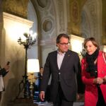 Artur Mas y Carme Forcadell