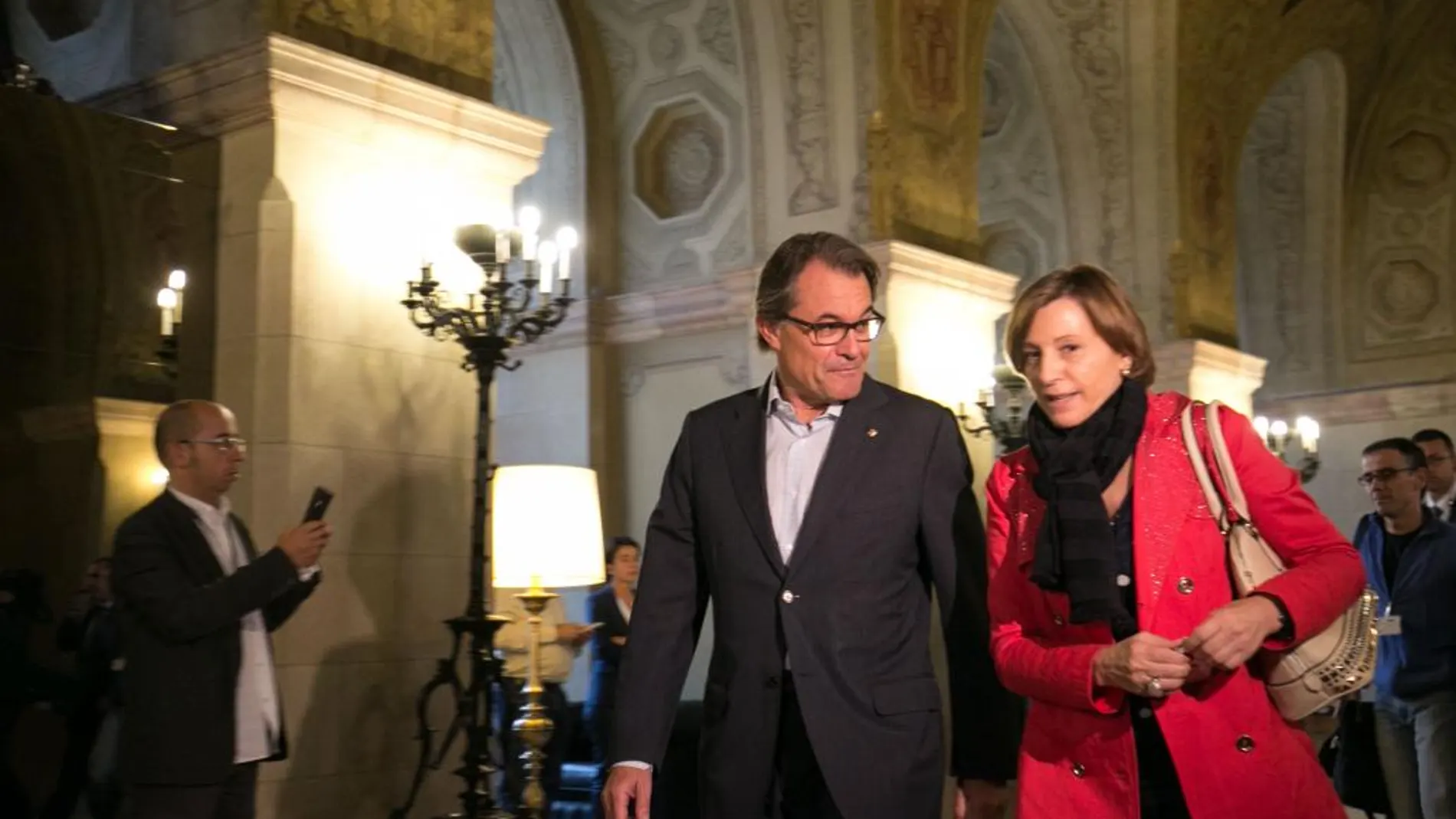 Artur Mas y Carme Forcadell