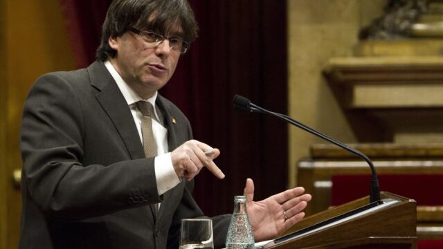 El ex presidente de la Generalitat Carles Puigdemont