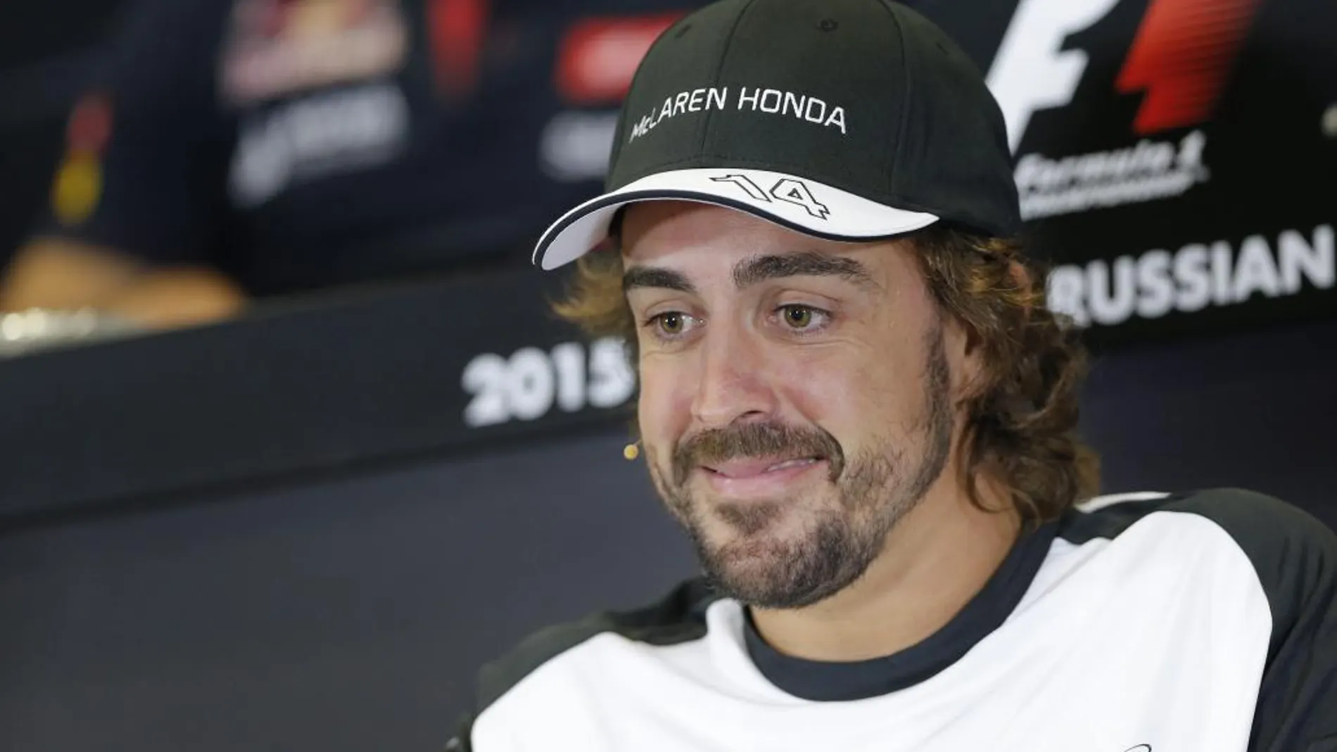 El piloto español de Fórmula Uno Fernando Alonso, de la escudería McLaren Honda