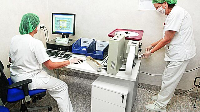 Profesionales sanitarias del Hospital Río Hortega de Valladolid
