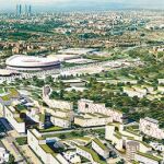 Plano-guía de las instalaciones del Madrid Olímpico