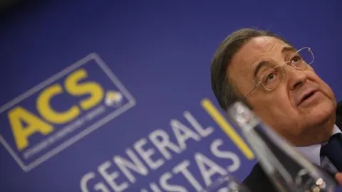 Florentino Pérez, presidente de ACS, grupo al que pertenece Hochtief