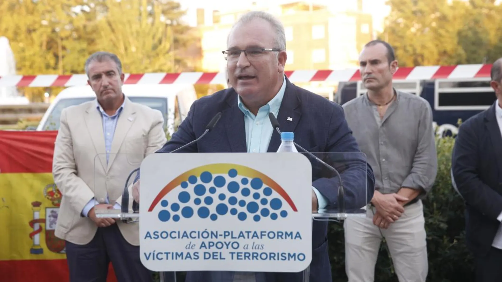 El presidente de la AVT, Alfonso Sánchez