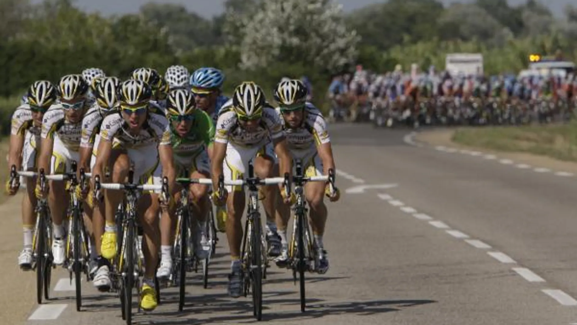 Clasificación de la tercera etapa del Tour y General