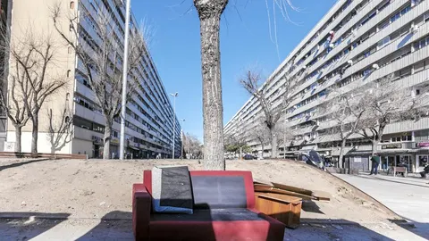Imagen del conflictivo barrio de La Mina