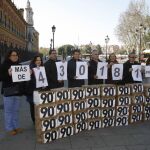 Los sindicatos recogieron más de 400.000 firmas en defensa de la asignatura de Religión por toda Andalucía (Foto: Manuel Olmedo)