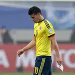 James Rodríguez con Colombia.