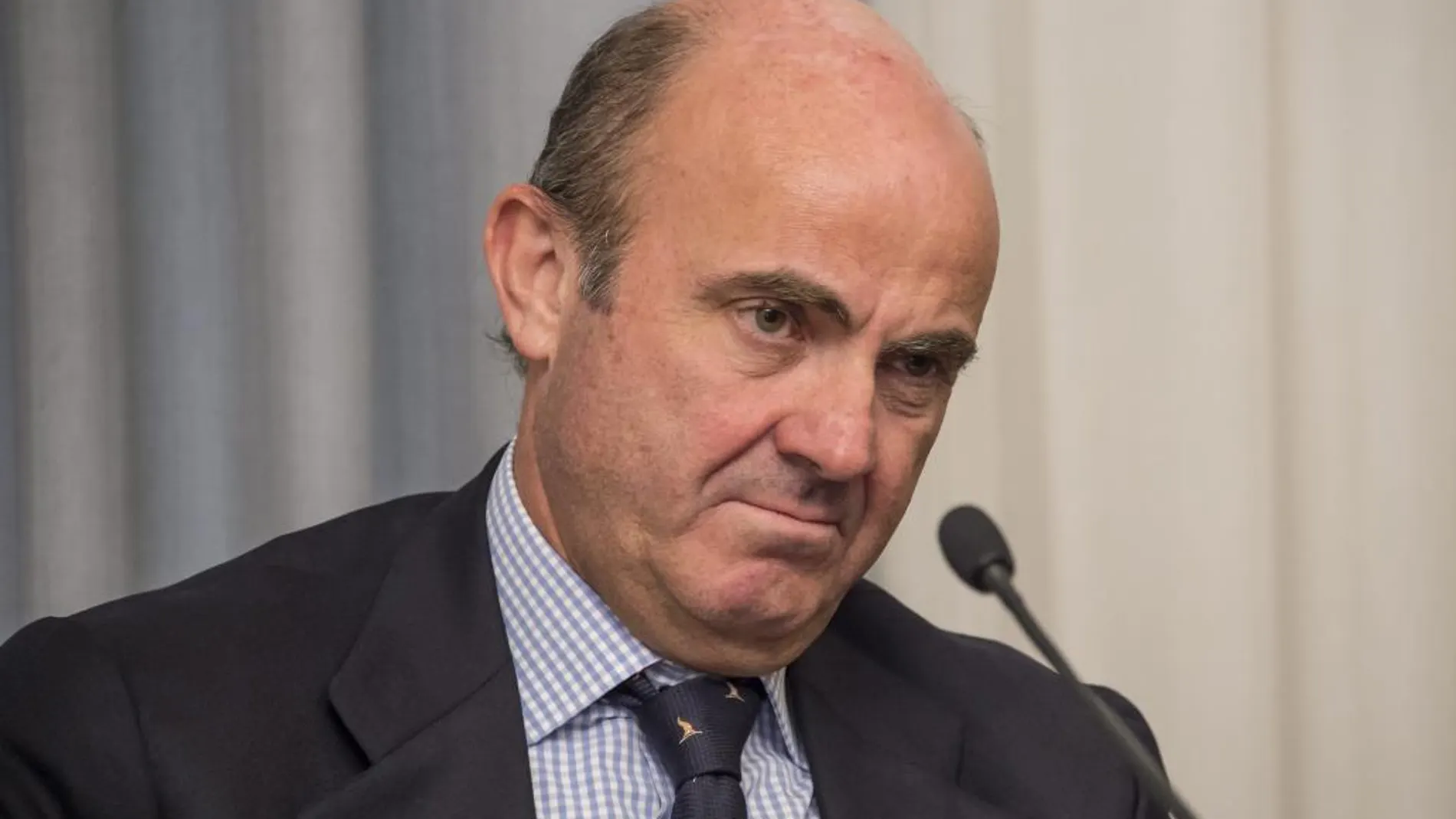 El ministro de Economía y Competitividad español, Luis de Guindos