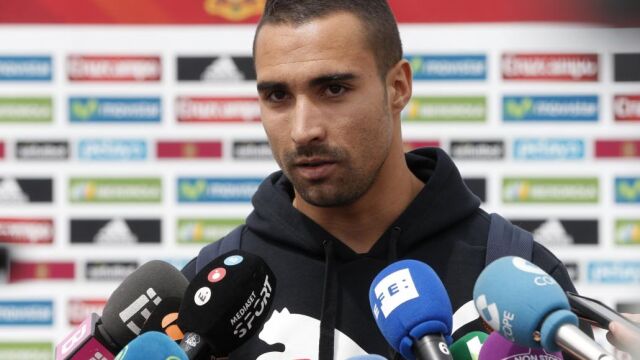 Sergio Asenjo, en la Ciudad del Fútbol en Las Rozas (Madrid).