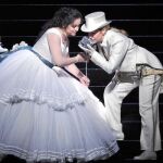 Ofelia Sala junto a Joyce DiDonato en el montaje de Wernicke