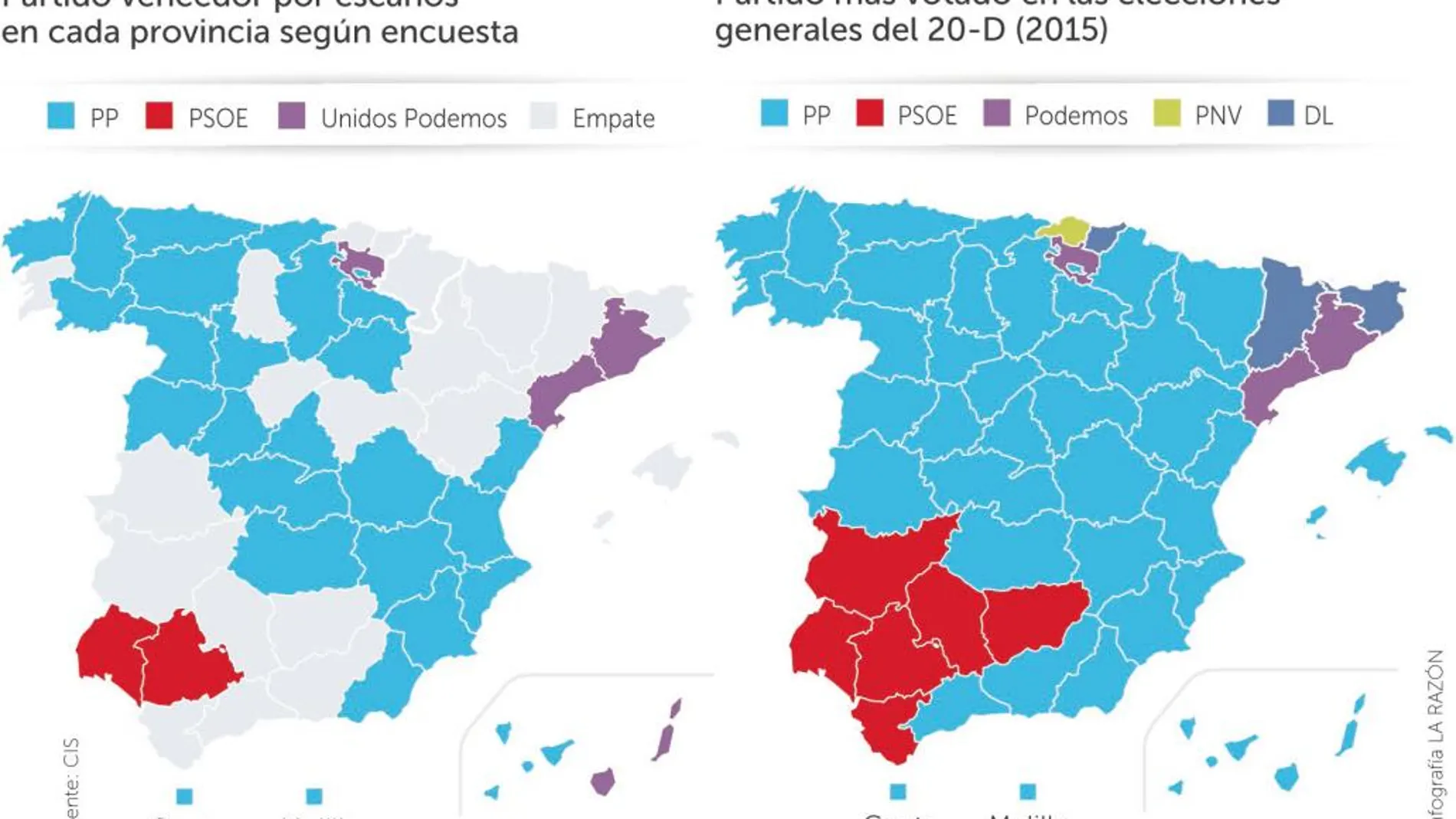 Andalucía y las confluencias, claves para el «sorpasso»