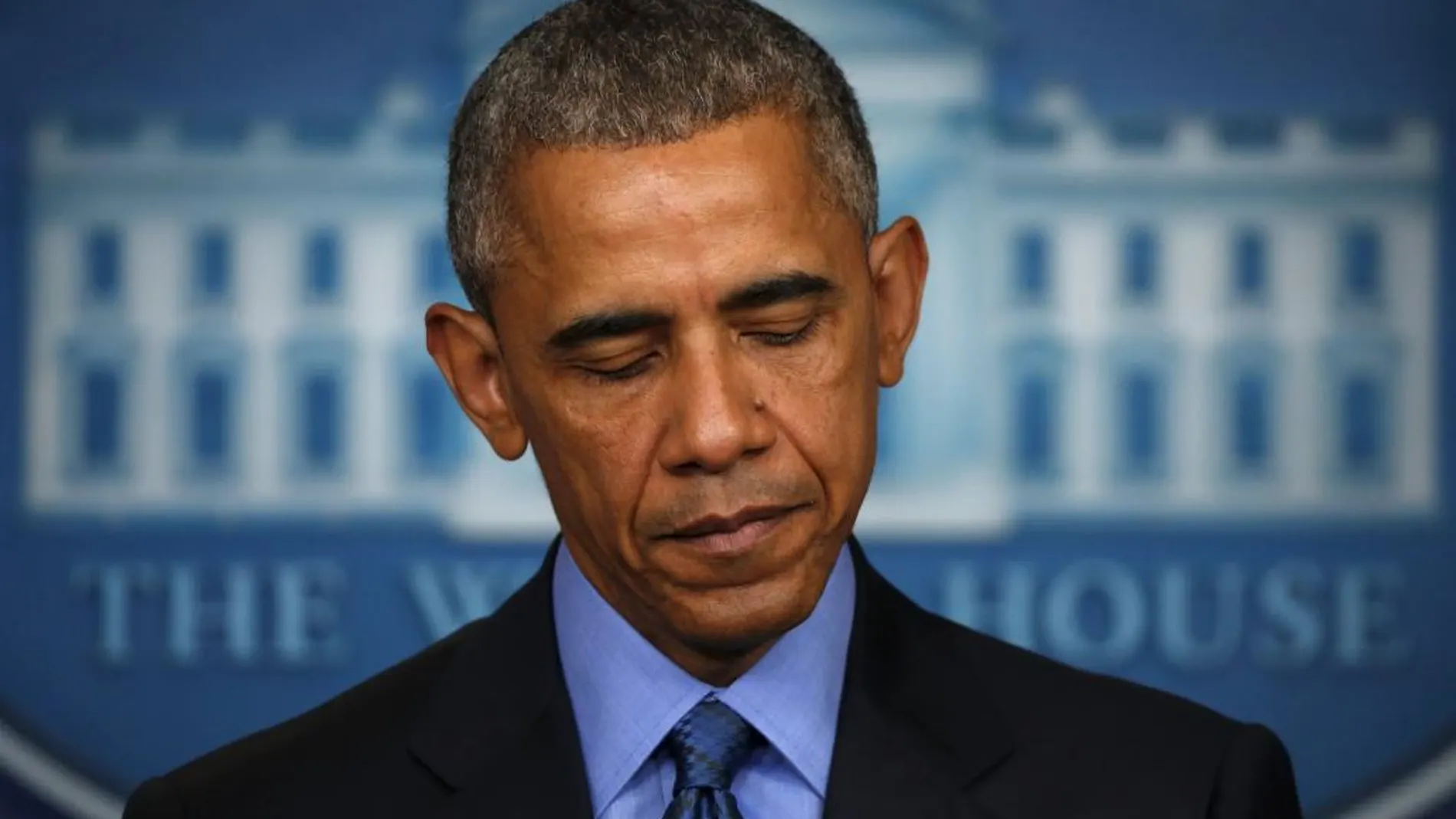 El presidente de Estados Unidos, Barack Obama, durante su comparecencia en la Casa Blanca