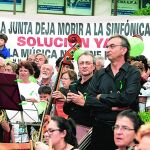 Los músicos han contado con el respaldo popular en sus múltiples actos de protesta