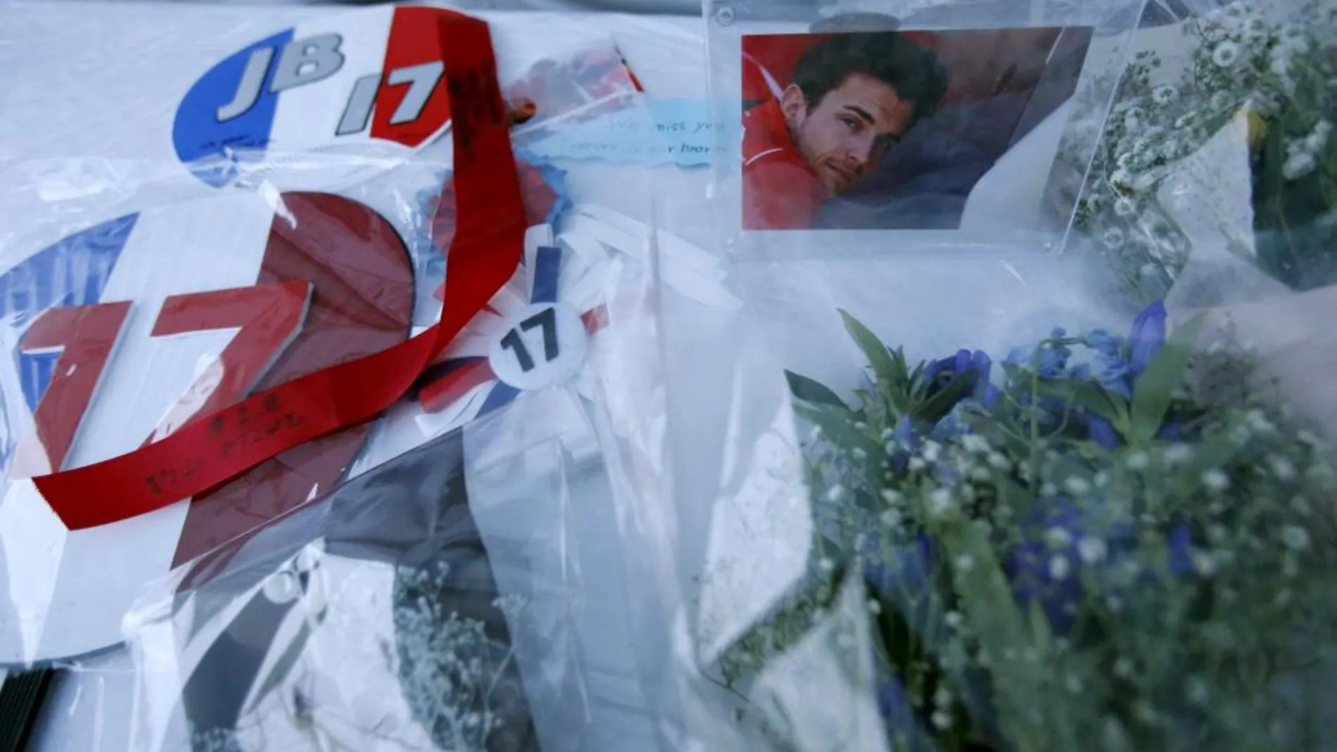 Homenaje al fallecido Jules Bianchi