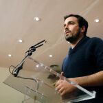 El líder de IU, Alberto Garzón, se convierte en el líder más valorado, según la última encuesta del CIS