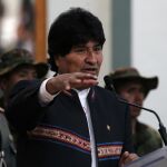 El presidente de Bolivia, Evo Morales