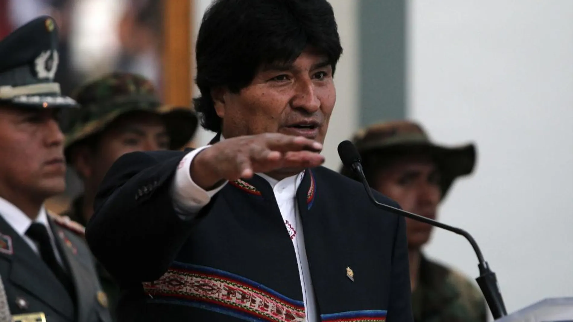 El presidente de Bolivia, Evo Morales