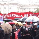 Protestas por la fusión del Teatro de la Zarzuela con el Real en la inauguración del World Opera Forum