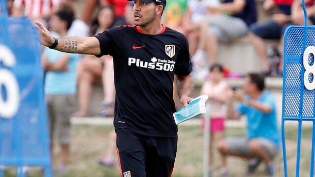 Simeone encara hoy el segundo amistoso de pretemporada