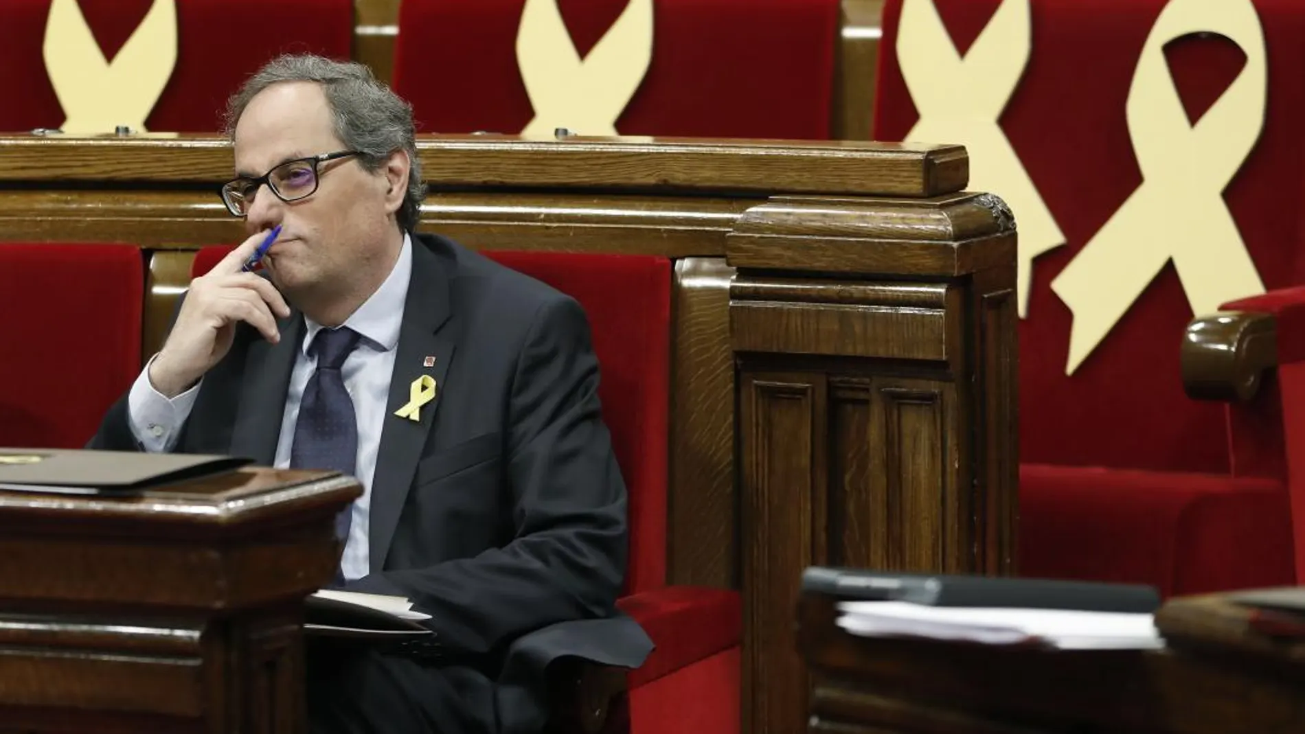 El presidente de la Generalitat de Cataluña, Quim Torra