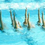 Las nadadoras de sincronizadas son las protagonistas del espectáculo