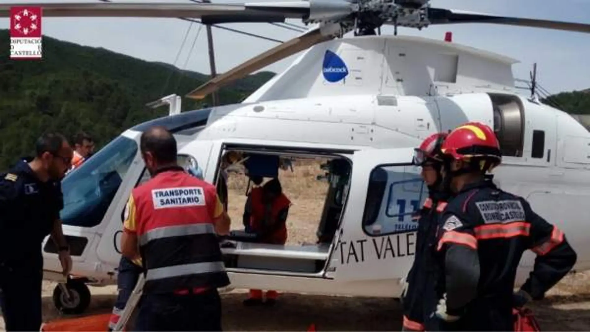 Emergencias de la Generalitat movilizó también un helicóptero para buscar a la mujer