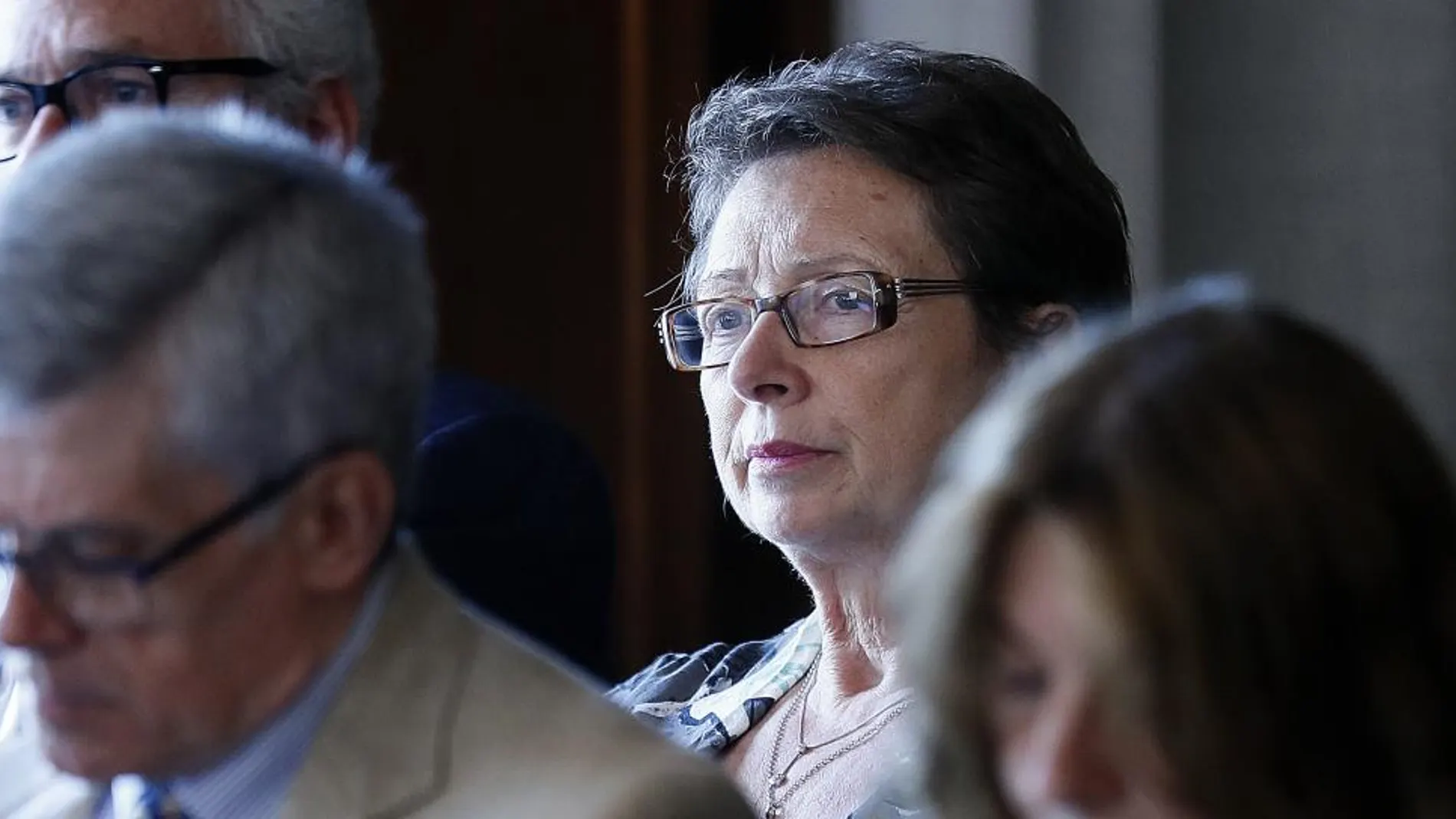 La ex consejera de Hacienda y Administración Pública de la Junta de Andalucía Carmen Martínez Aguayo escucha las declaraciones del auditor de la Cámara de Cuentas (Foto: Efe)