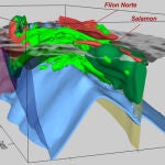 Reconstrucción 3D del yacimiento de Río Tinto