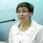 Charo Quesada, en la toma de posesión como presidenta de la Confederación Hidrográfica del Segura
