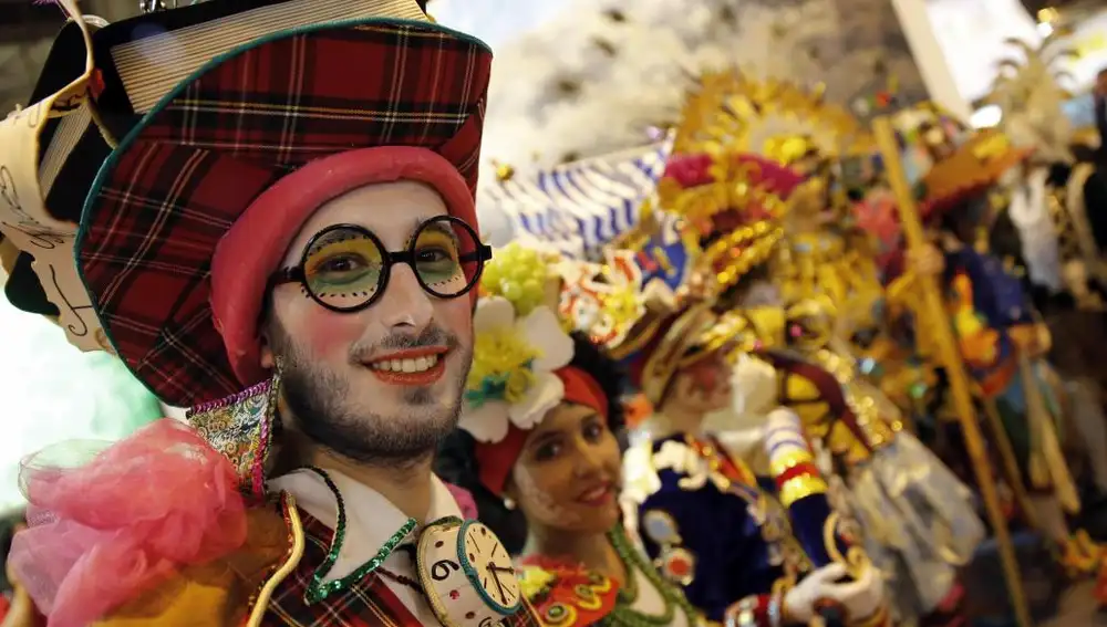 Promoción del carnaval de Badajoz.