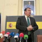 El delegado de Gobierno en Andalucía, Antonio Sanz, en una imagen de archivo