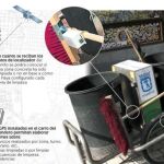 Los dispositivos GPS se han instalado en fase de prueba en los carros y en los cepillos de barrido