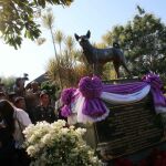 Imagen del monumento publicada en The Nation