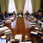 Reunión de la Junta de Portavoces de la Cámara Alta celebrada hoy