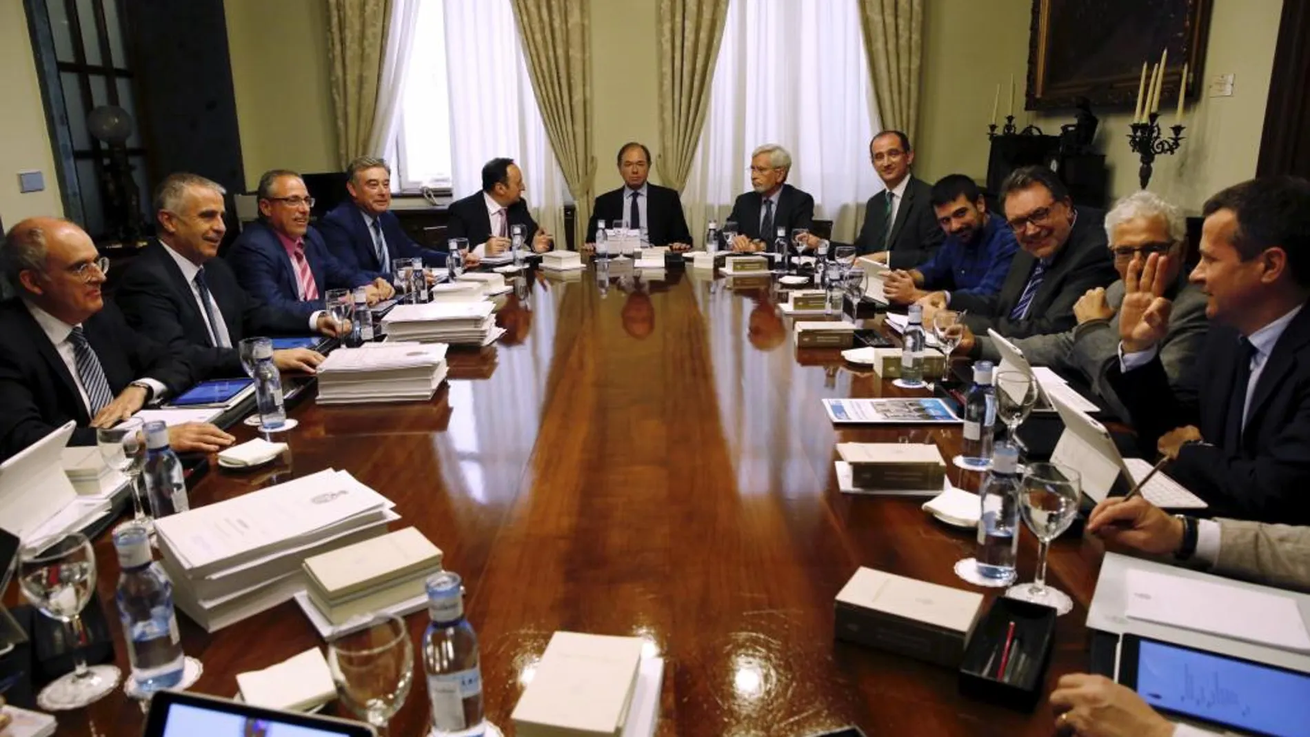 Reunión de la Junta de Portavoces de la Cámara Alta celebrada hoy