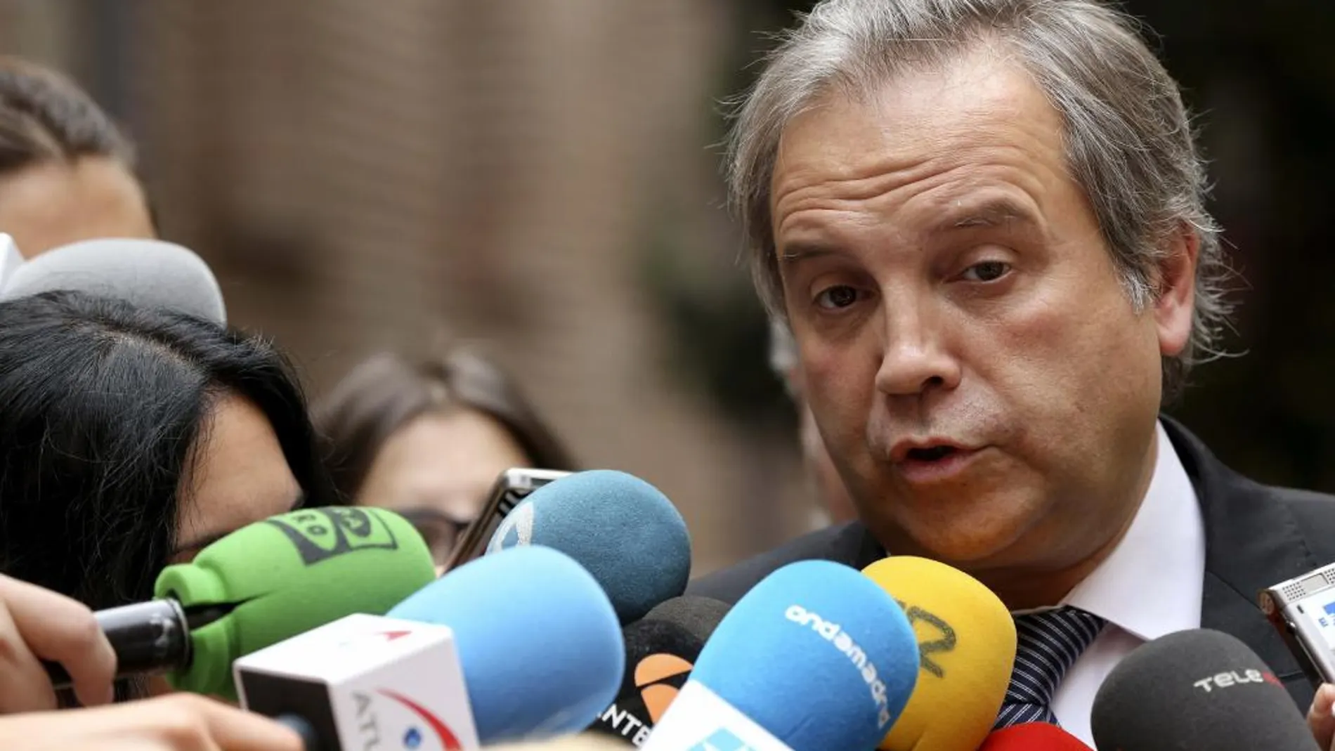 El portavoz del grupo socialista en el Ayuntamiento de Madrid, Antonio Miguel Carmona
