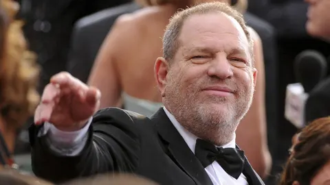 El productor de cine Harvey Weinstein