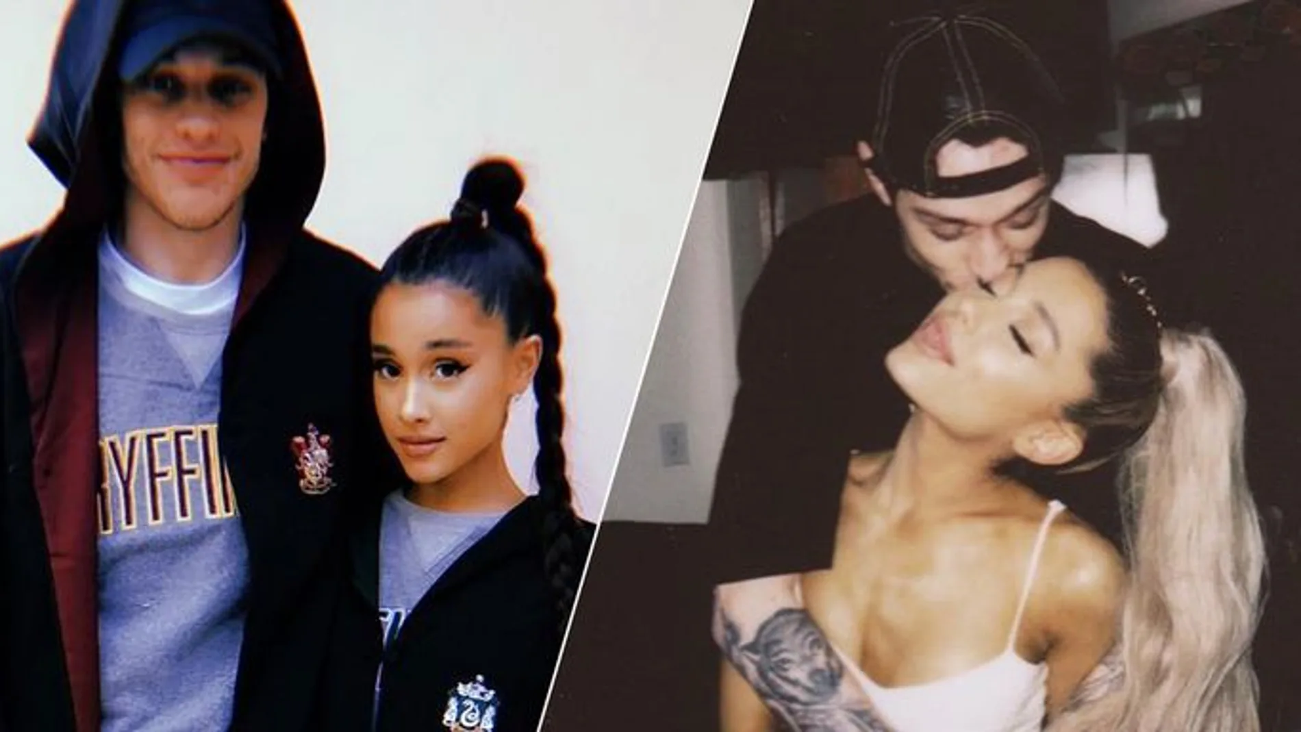 Pete Davidson y Ariana Grande / Instagram