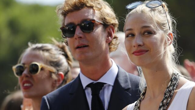 Imagen de Pierre Casiraghi y Beatrice Borrometo del presente mes de julio.