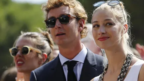 Imagen de Pierre Casiraghi y Beatrice Borrometo del presente mes de julio.