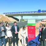 La ministra Pastor inauguró ayer la variante de Benicarló