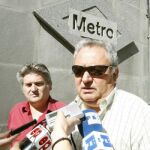 El portavoz del comité de huelga del Metro de Madrid, Antonio Asensio