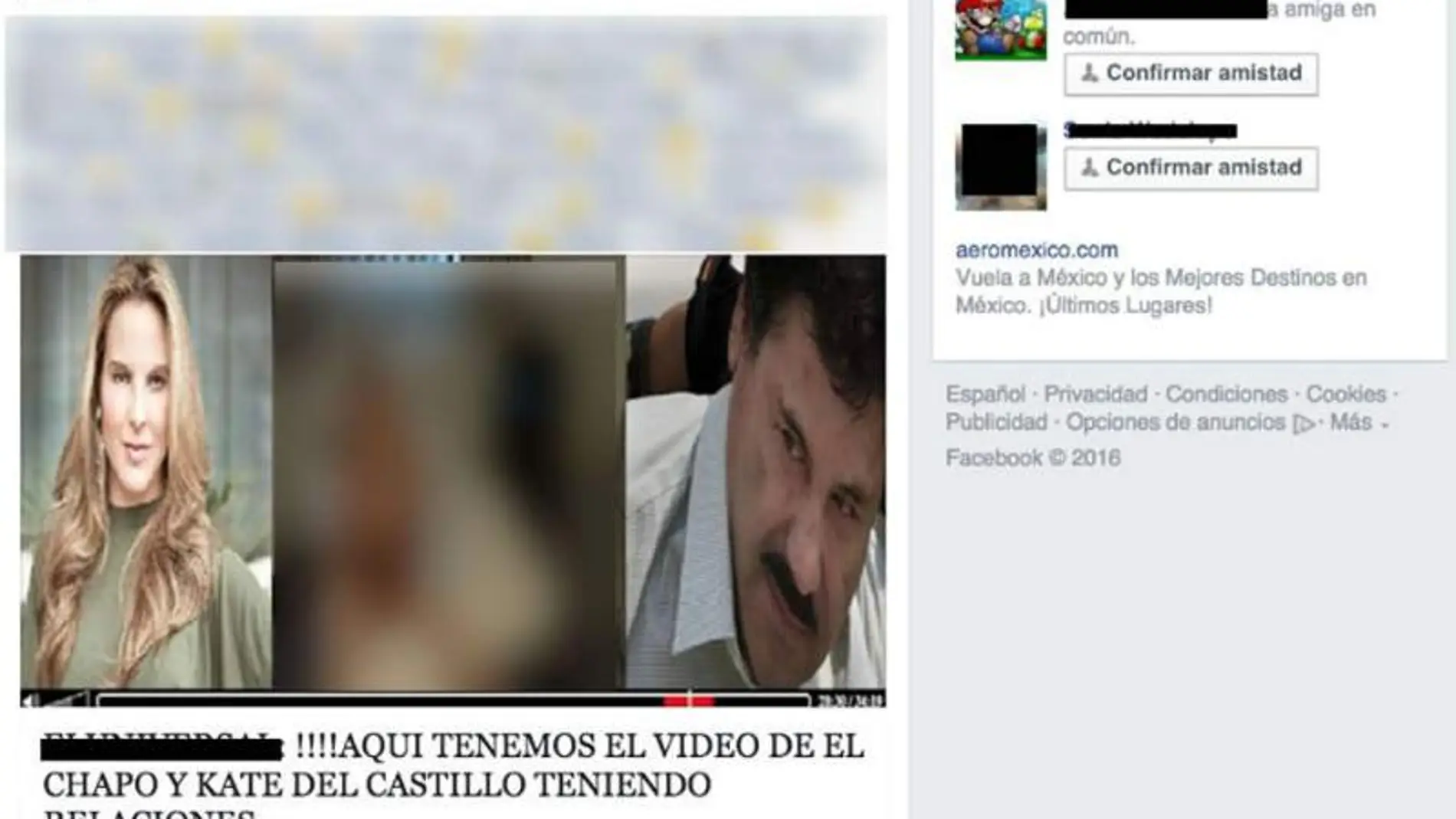 El vídeo íntimo entre Kate del Castillo y "El Chapo"esconde un virus informático