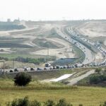 Las obras para la ampliación del tercer carril de la A-49 tienen partidas reservadas en los Presupuestos