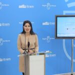 La consejera de Turismo y Cultura, Miriam Guardiola, en una imagen de archivo. LA RAZÓN